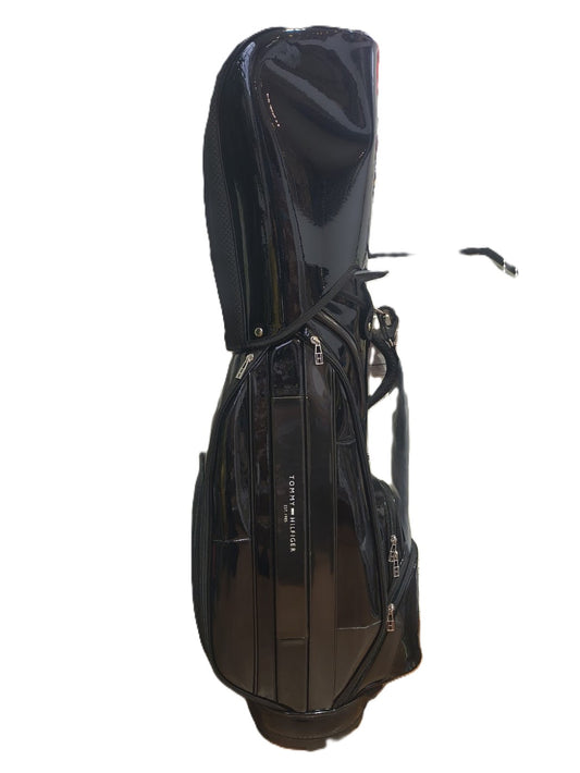 TOMMY HILFIGER GOLF  エナメルスポーツキャディバッグ