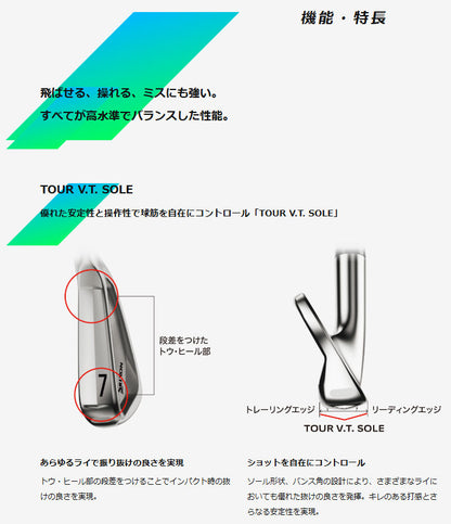 【シャフトカスタム】スリクソン ZXi5 RKT【Dynamic Gold HT】（5～PW）6本セット